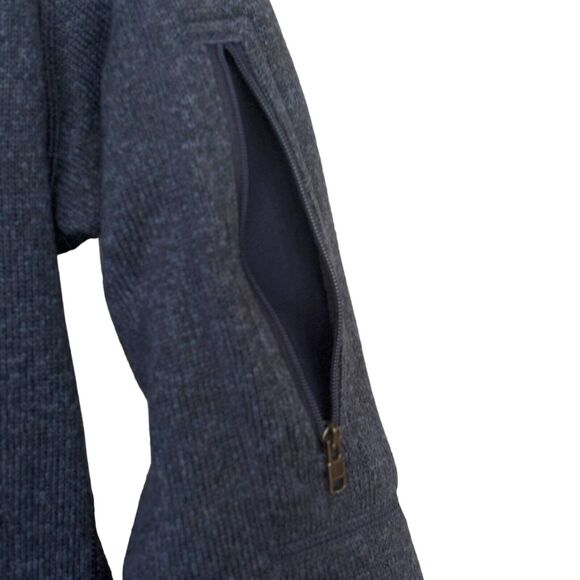 Patagonia Better Sweater 1/4 Zip Blue Fleece Knit Pullover Sweater Womens S - Picture 6 of 11